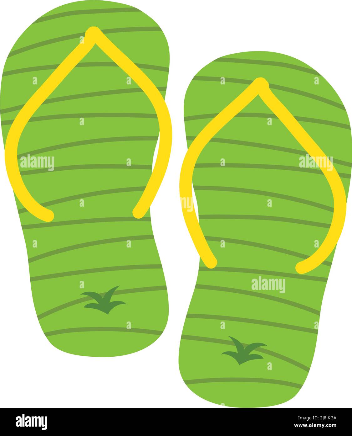 flip flops isolated Stock Vector Image & Art - Alamy