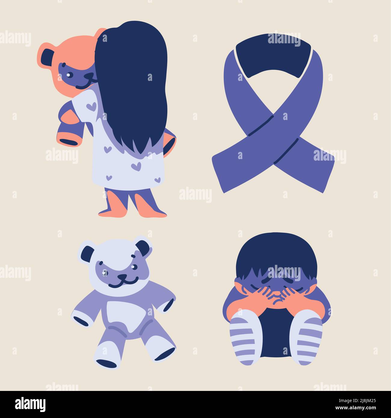 national child abuse, set Stock Vector Image & Art - Alamy