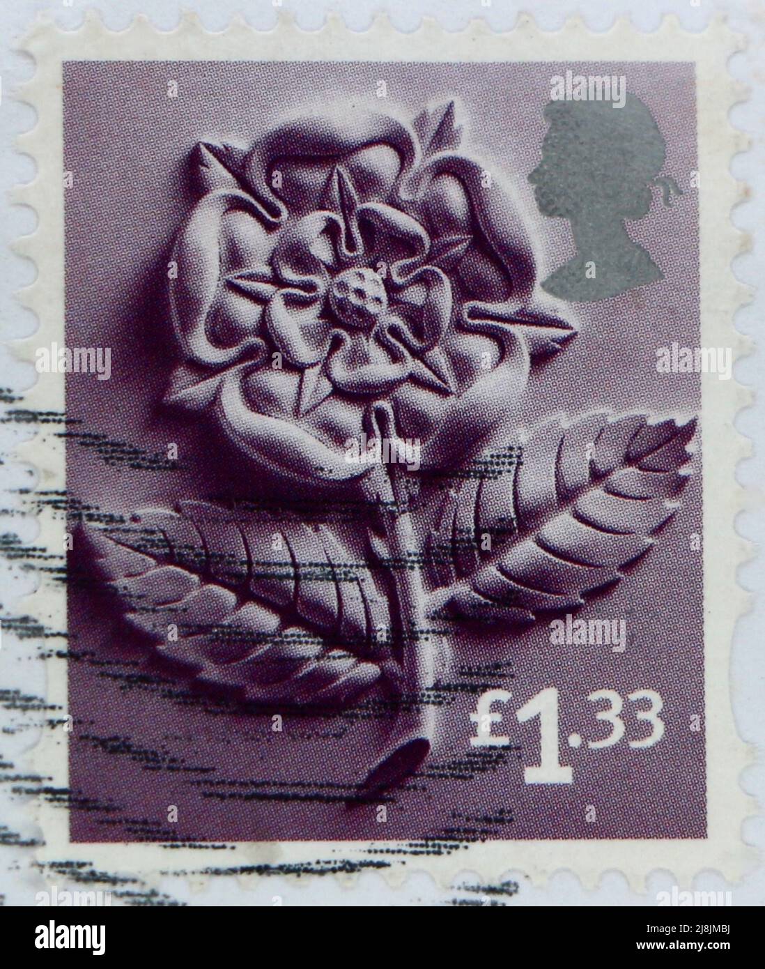 Photo of a British postage stamp from the Regional definitive series
