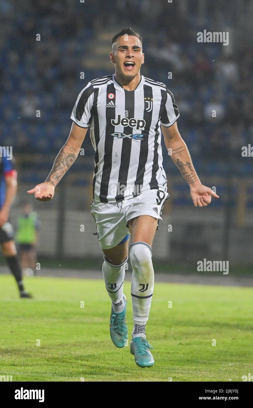 Juventus U23 celebrates after scoring his side's first goal of the match  Stock Photo - Alamy