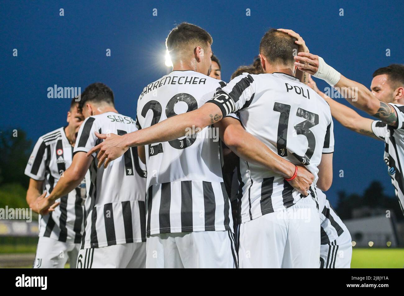 Juventus U23 celebrates after scoring his side's first goal of the match  Stock Photo - Alamy