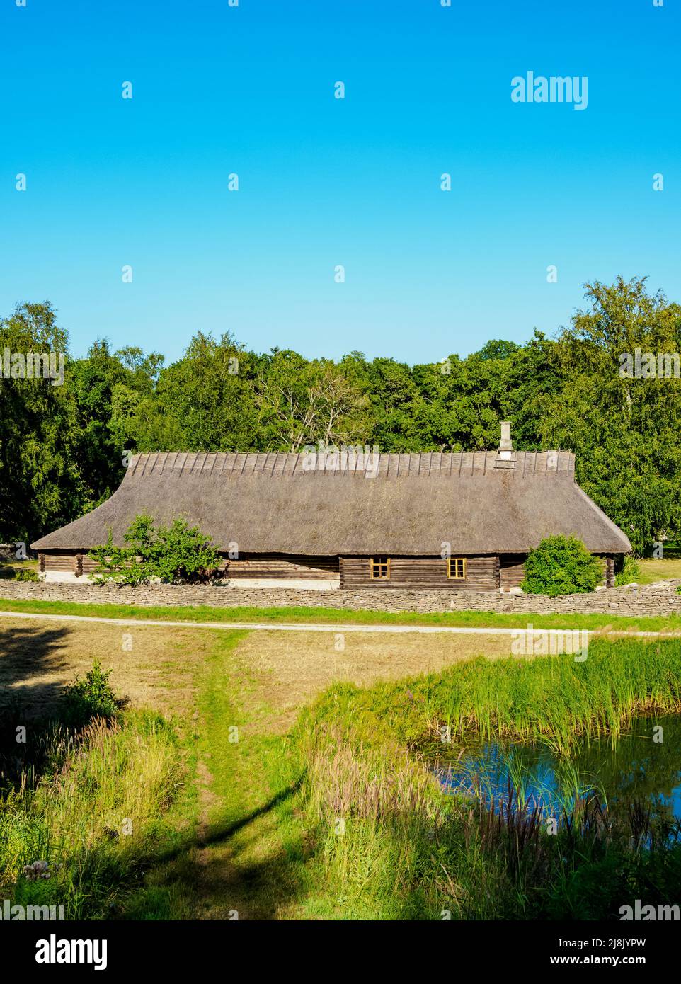 Traditional House, Estonian Open Air Museum, Rocca al Mare, Tallinn