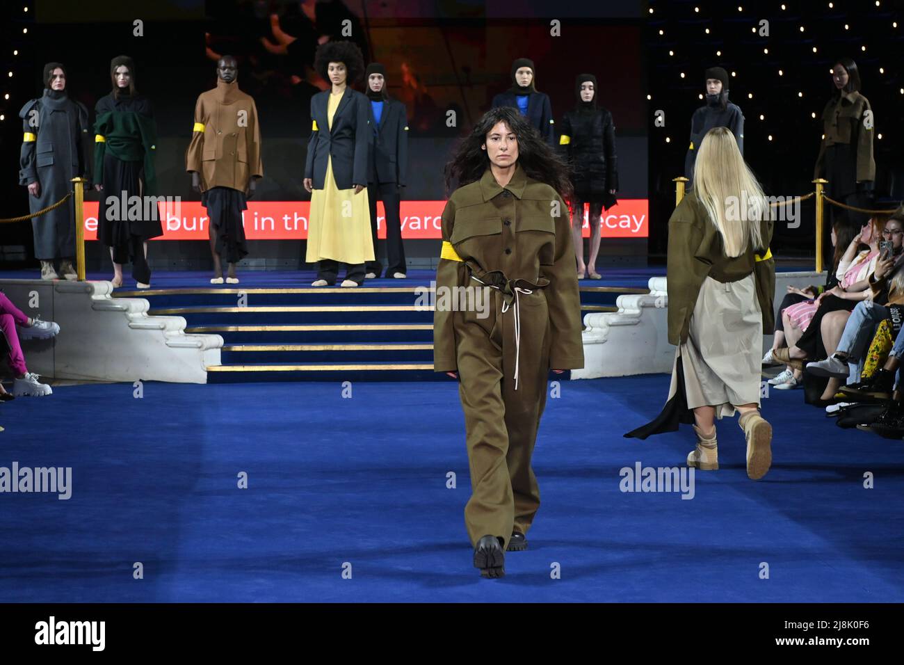 Litkovskaya showcase at Kornit Fashion Week London 2022 at Freemasons