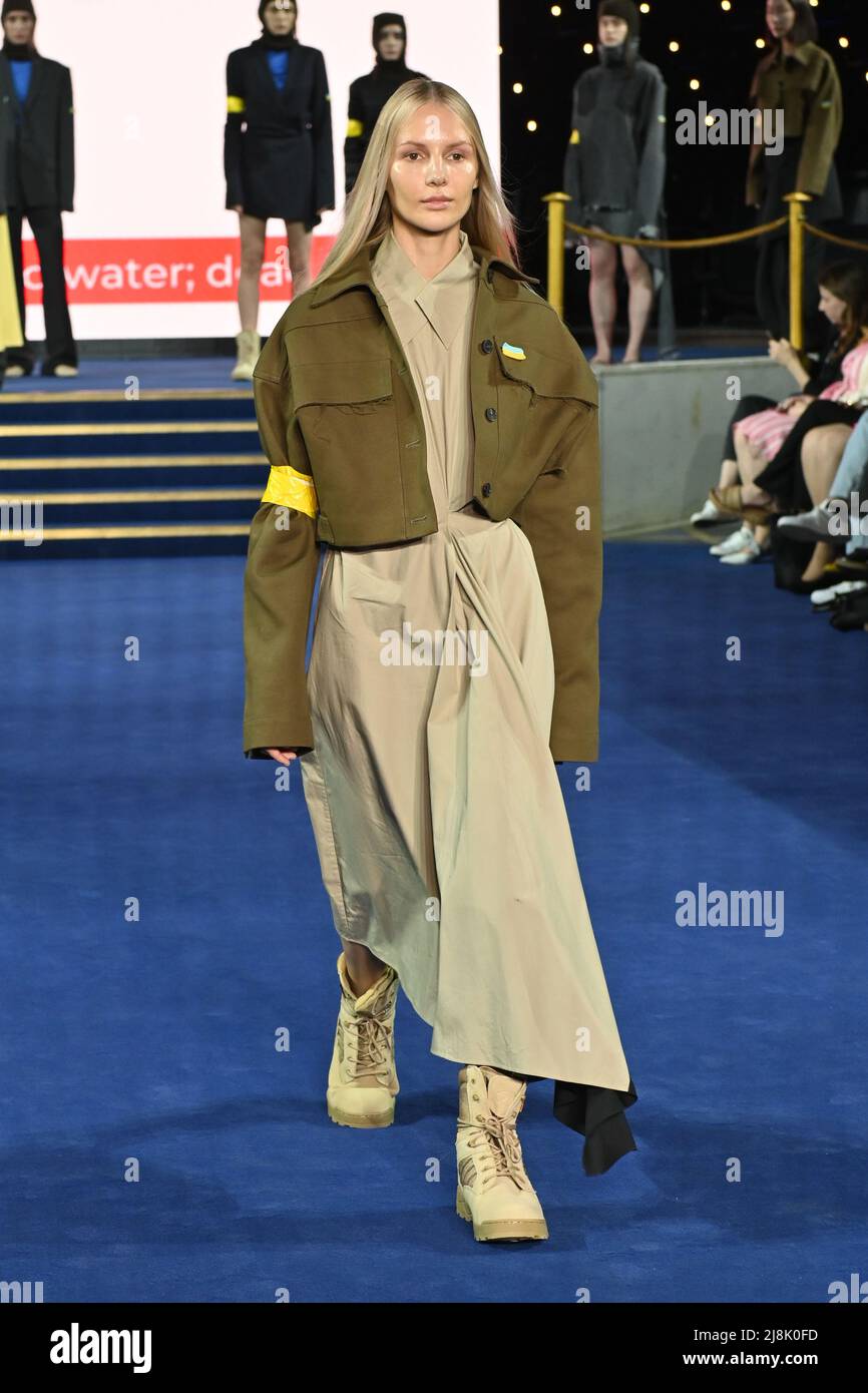 Litkovskaya showcase at Kornit Fashion Week London 2022 at Freemasons