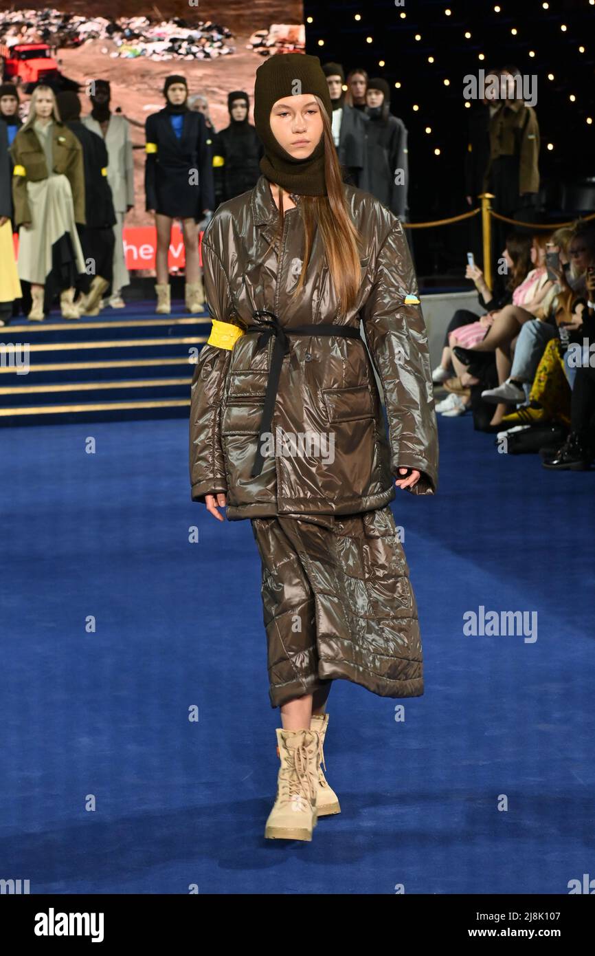 Litkovskaya showcase at Kornit Fashion Week London 2022 at Freemasons