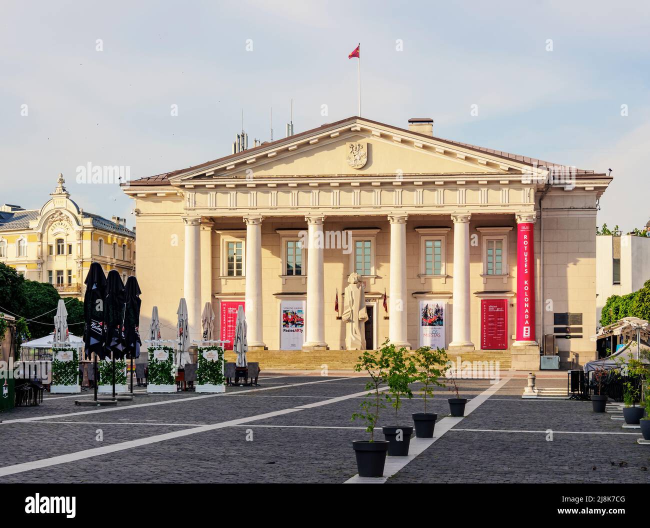 Town Hall, Vilnius, Lithuania Stock Photo Alamy