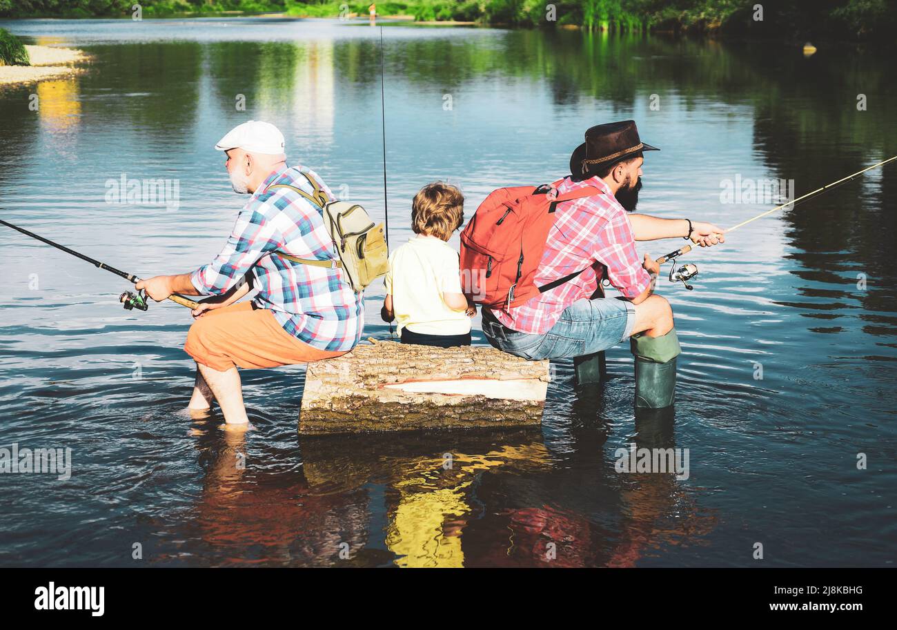 Boy fishing summer hi-res stock photography and images - Page 11 - Alamy
