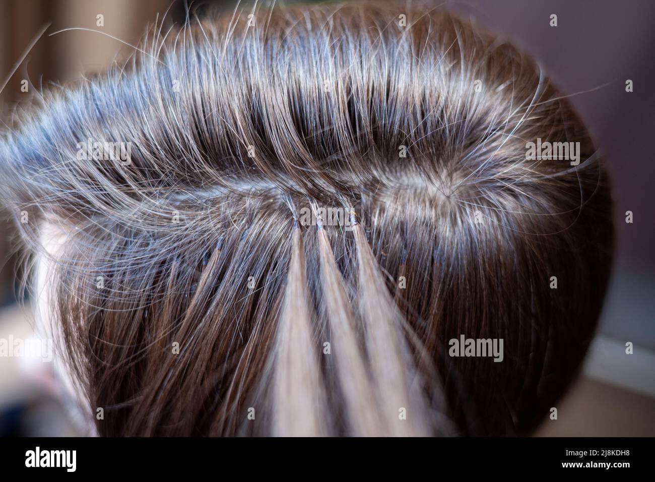 Hair extension clip on hair hires stock photography and images Alamy