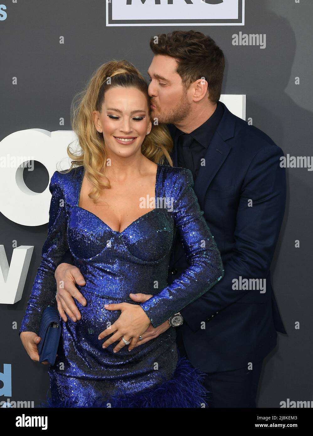 Las Vegas, USA. 15th May, 2022. Michael Buble and Luisana Lopilato attends the 2022 Billboard Music Awards at MGM Grand Garden Arena on May 15, 2022 in Las Vegas, Nevada. Photo: Casey Flanigan/imageSPACE Credit: Imagespace/Alamy Live News Stock Photo