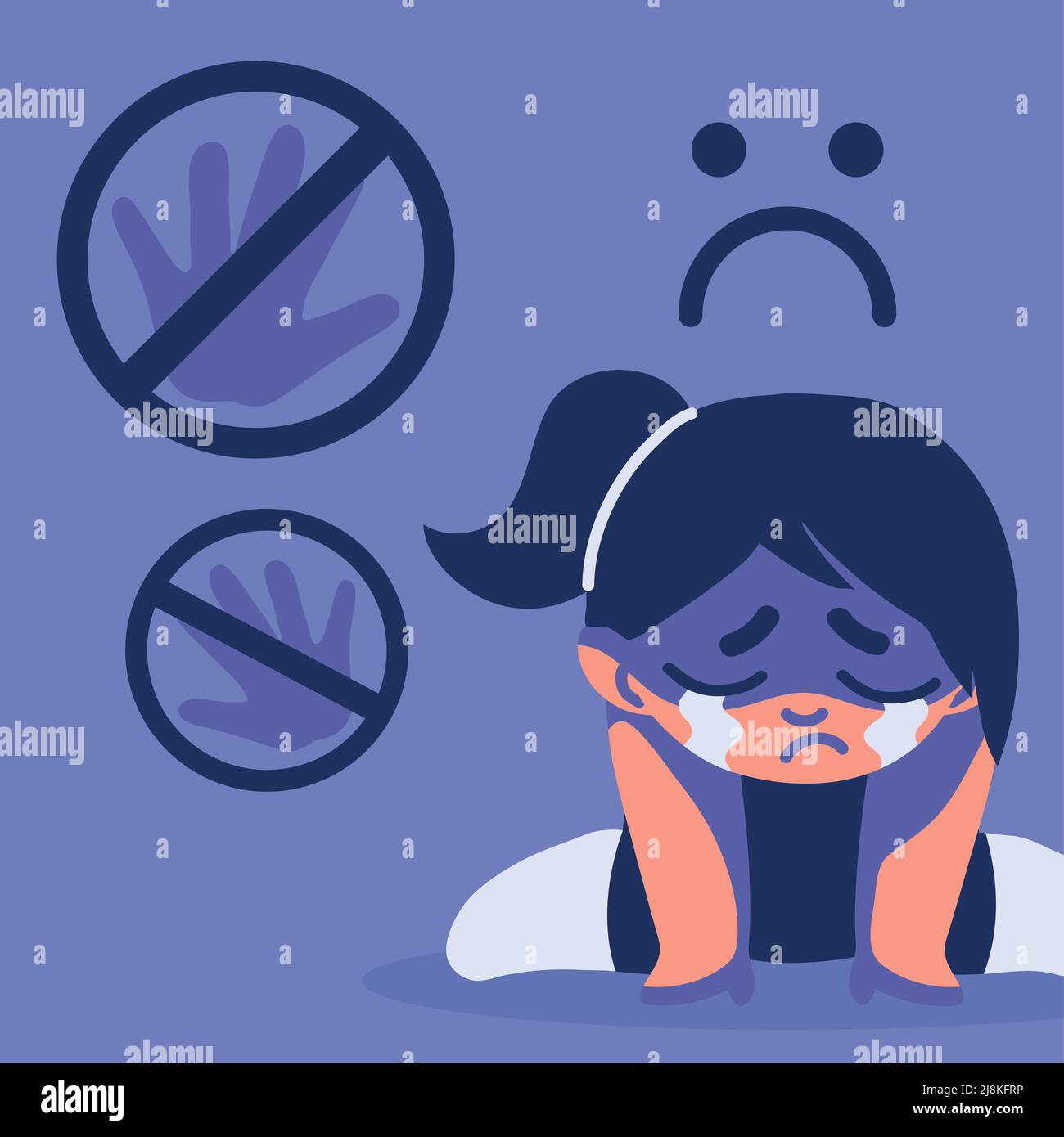 national child abuse campaign Stock Vector Image & Art - Alamy