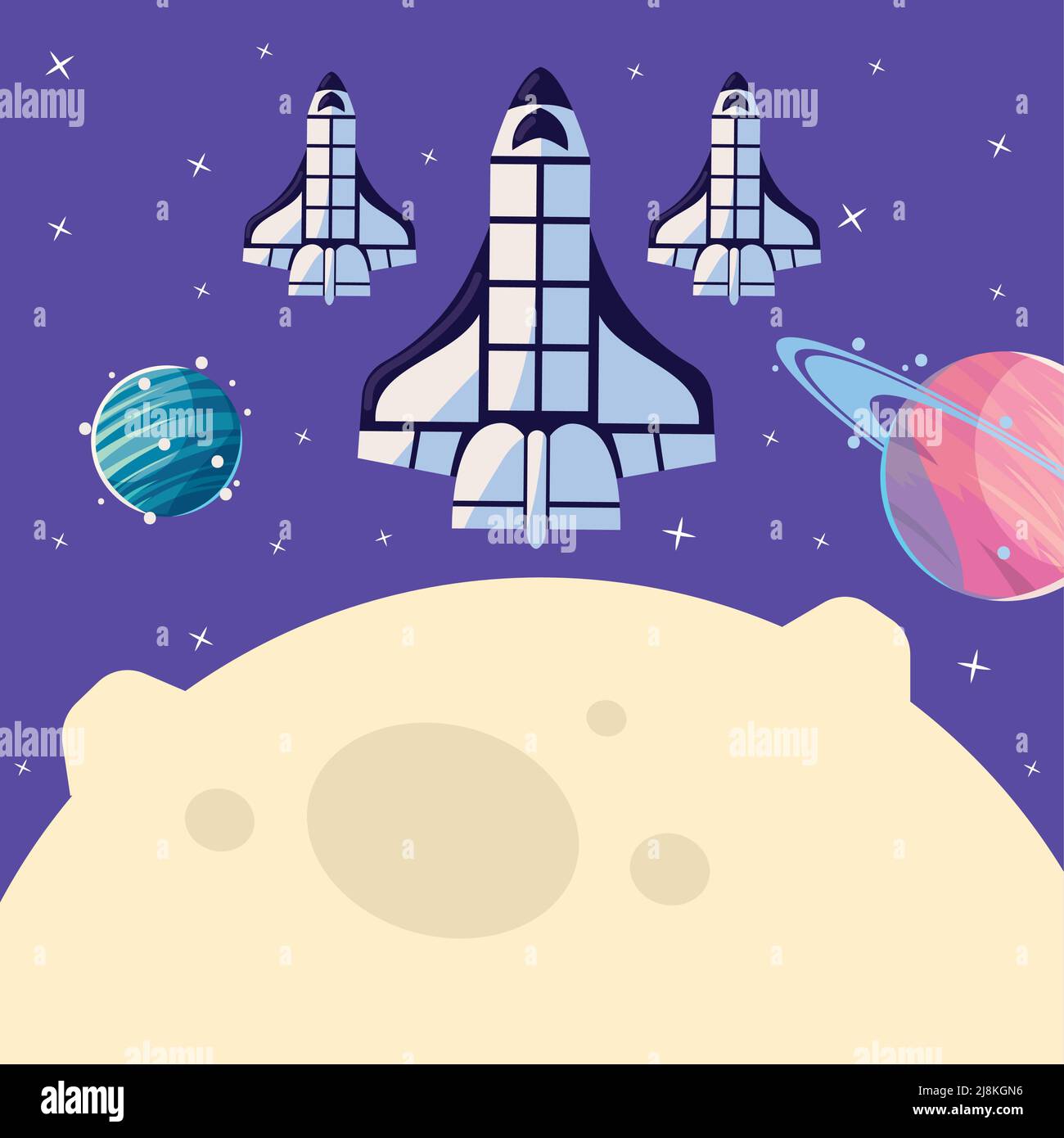 travel spaceships and planets Stock Vector Image & Art - Alamy