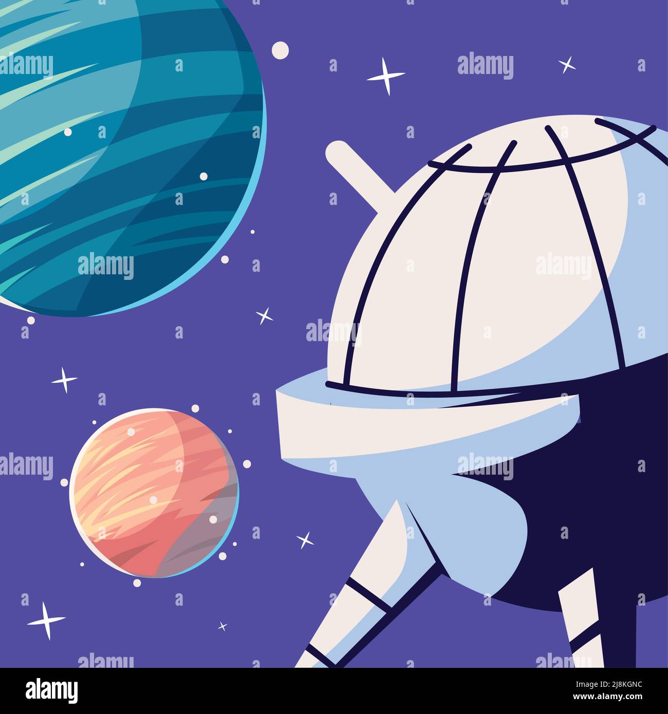 space ufo and planets Stock Vector Image & Art - Alamy