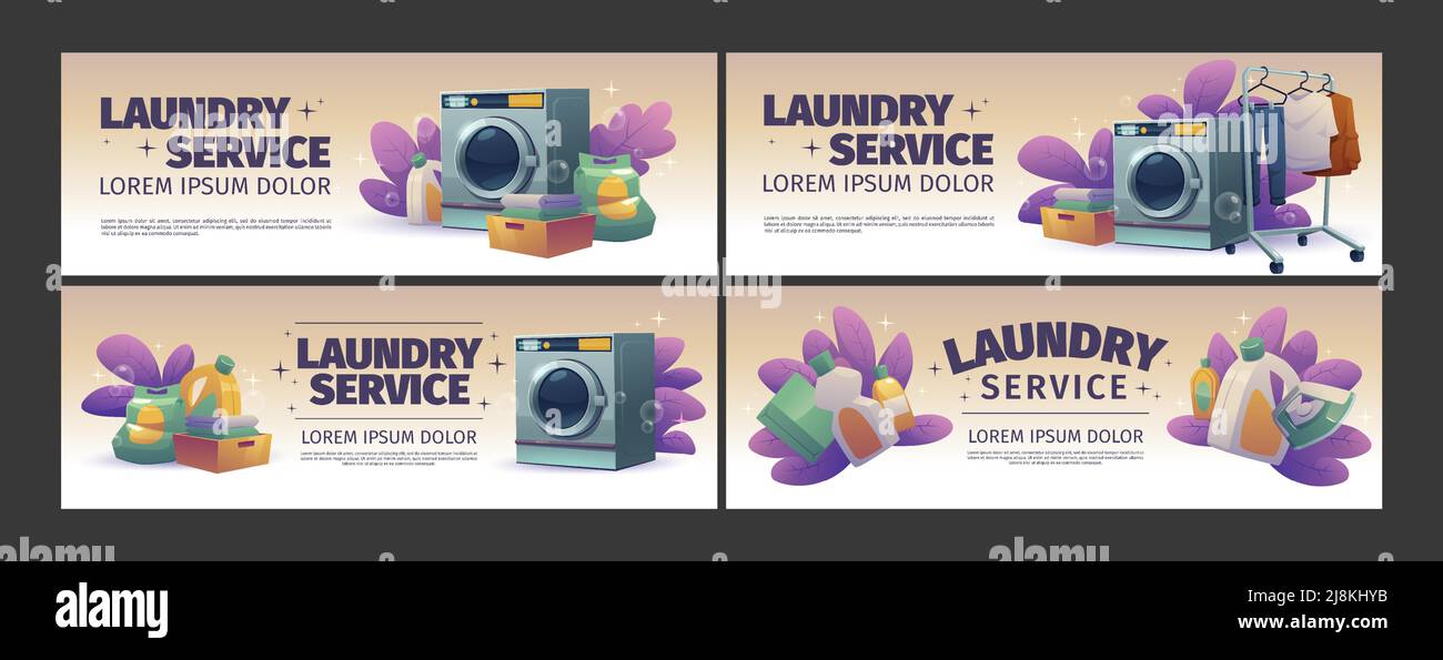 Washing clothes in public Stock Vector Images Alamy