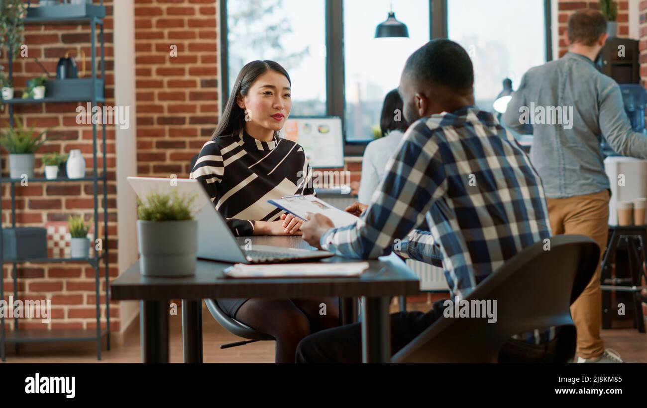 Asian american job seeker hires stock photography and images Alamy