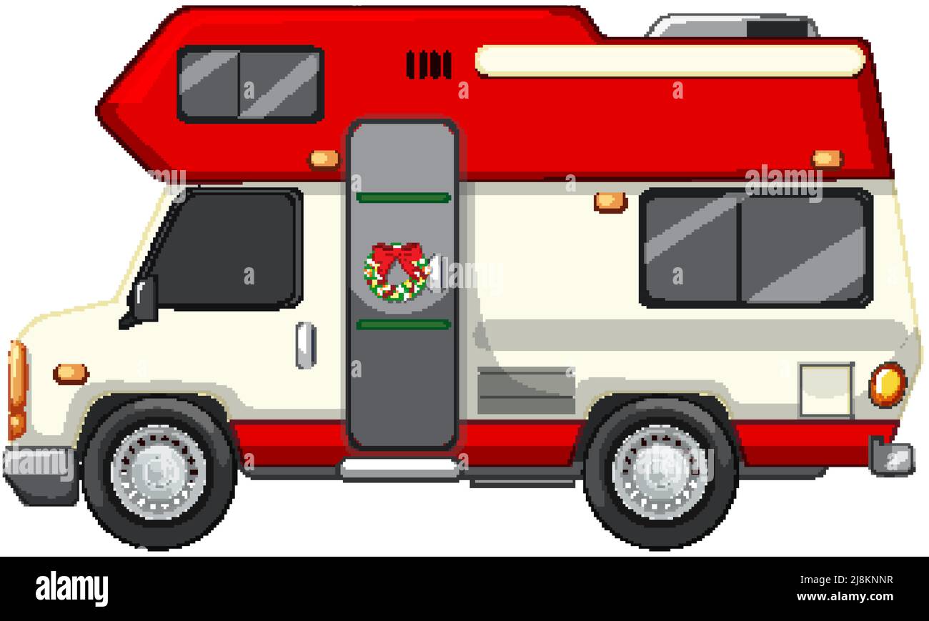 Campervan driving Stock Vector Images - Alamy