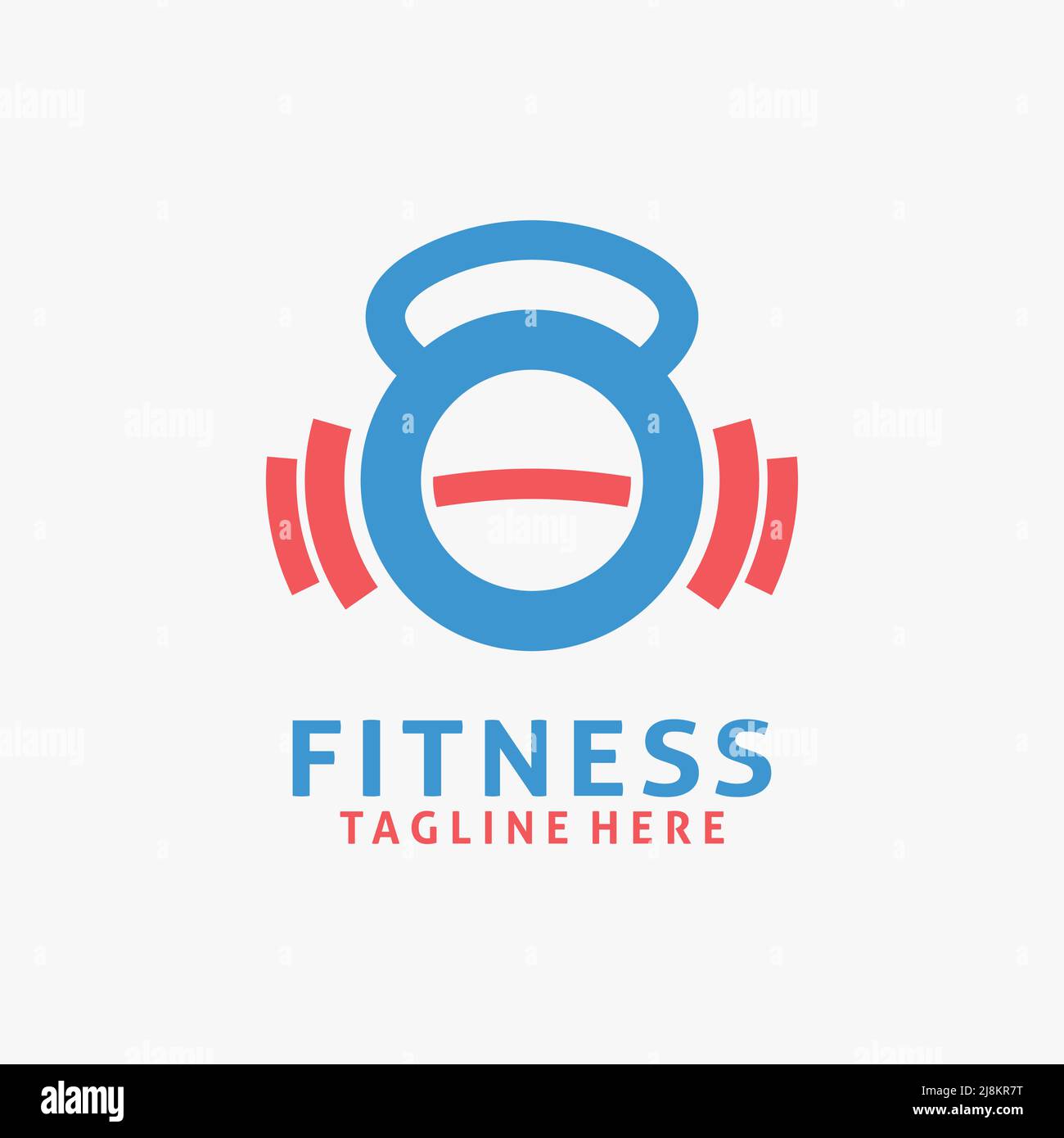 Fitness gym logo design Stock Vector