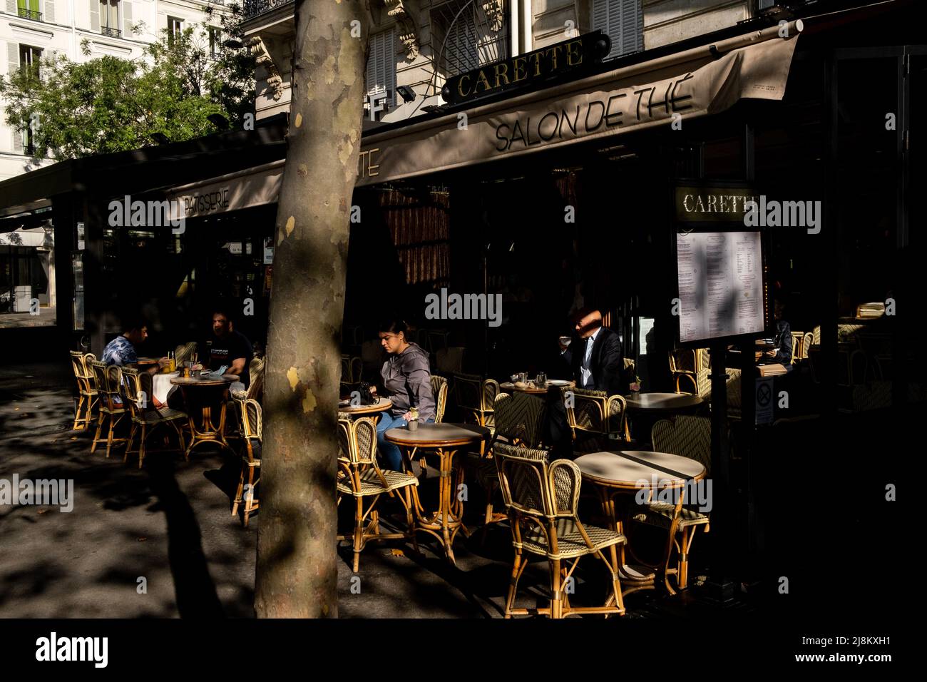 France, Paris. Illustration of daily life. Photograph by Martin Bertrand. France, Paris. Illustration de vie quotidienne. Photographie de Martin Bertr Stock Photo