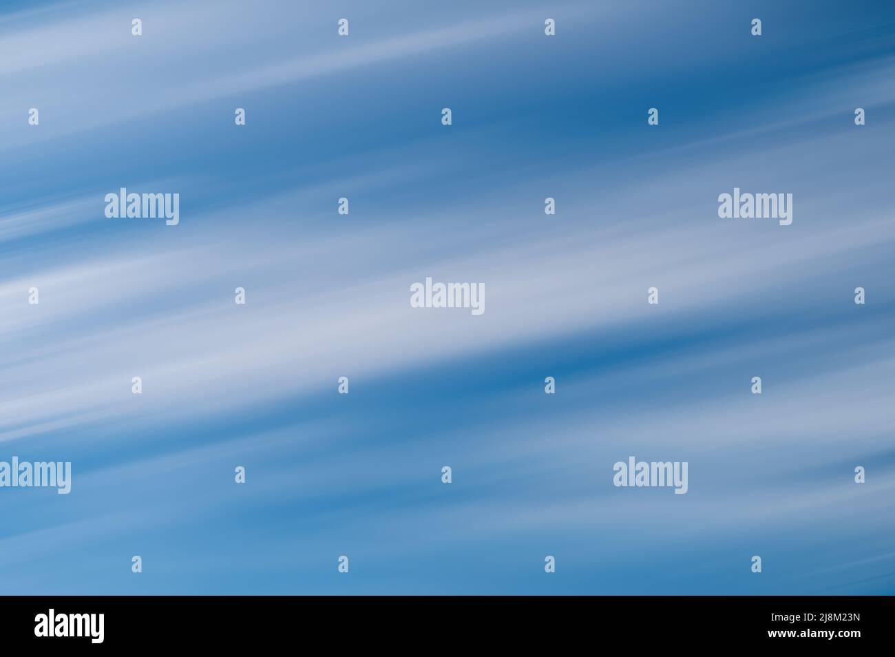 Blurres blue sky background. Abstract image of blurred sky. Stock Photo
