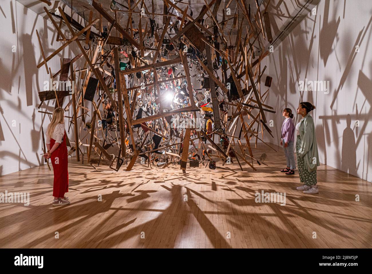 London UK, 17 May 2022. Cornelia Parker, Cold Dark Matter: An 