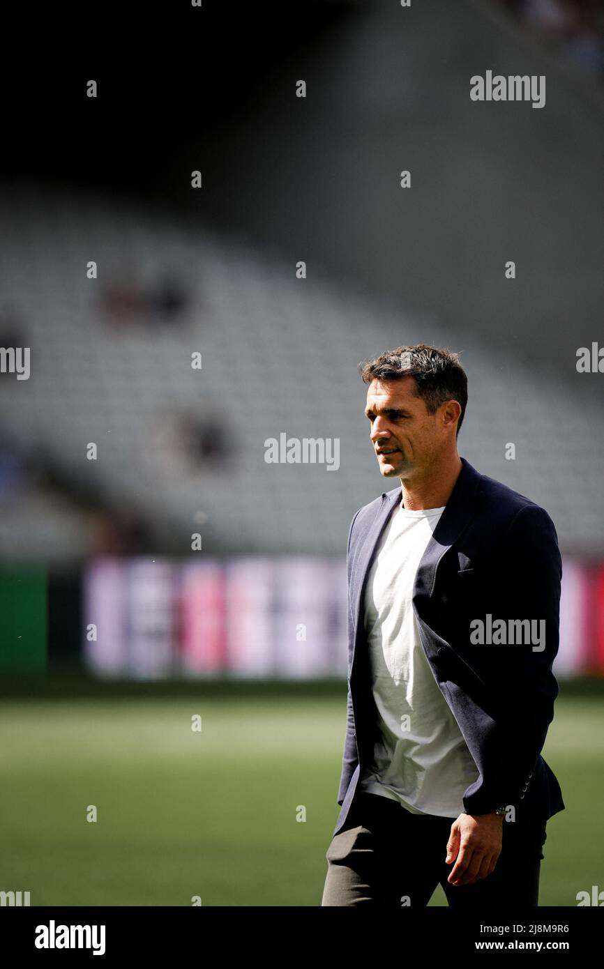Dan Carter during the rugby European Rugby Champions Cup Semi-Final match between Racing 92 (R92) and Stade Rochelais (SR) at the Bollaert-Delelis Stadium, in Lens, France on May 15, 2022. Photo by Julien Poupart/ABACAPRESS.COM Stock Photo
