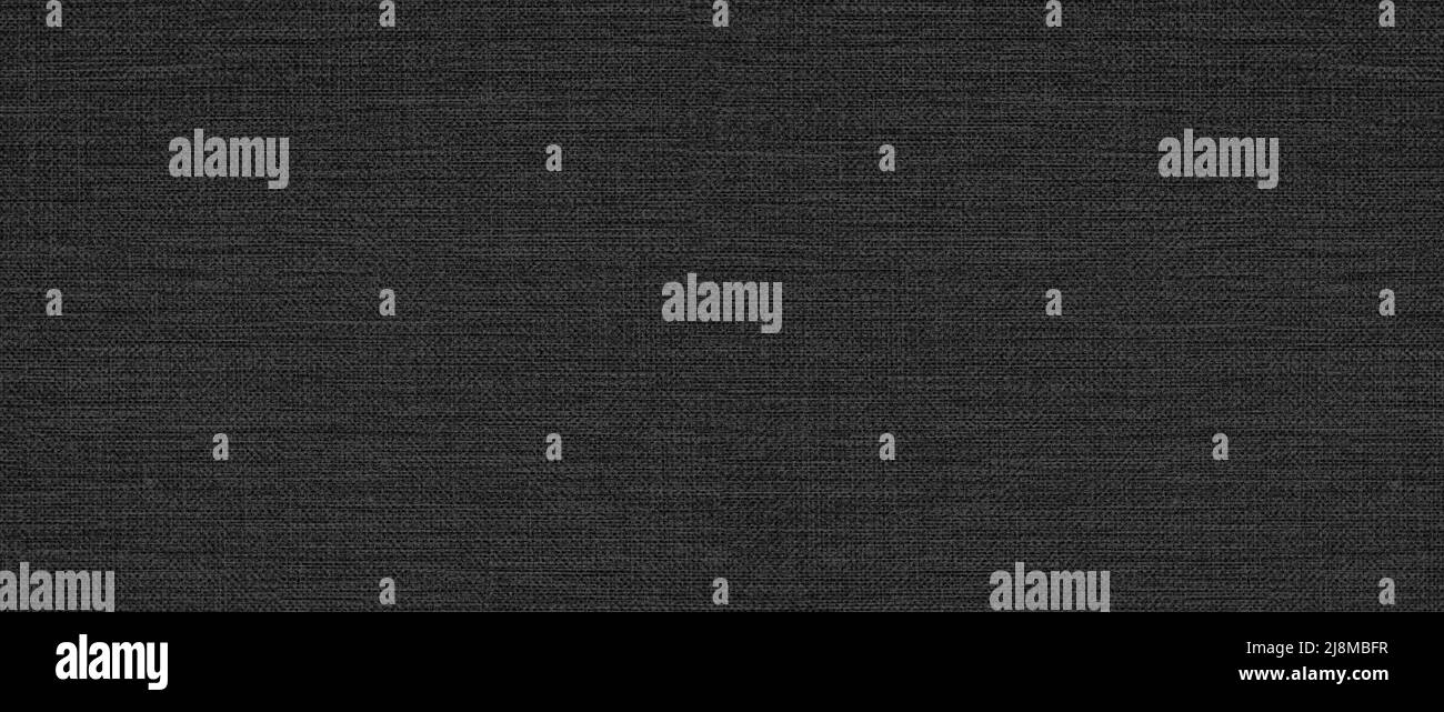 black textile background canvas widescreen Stock Photo