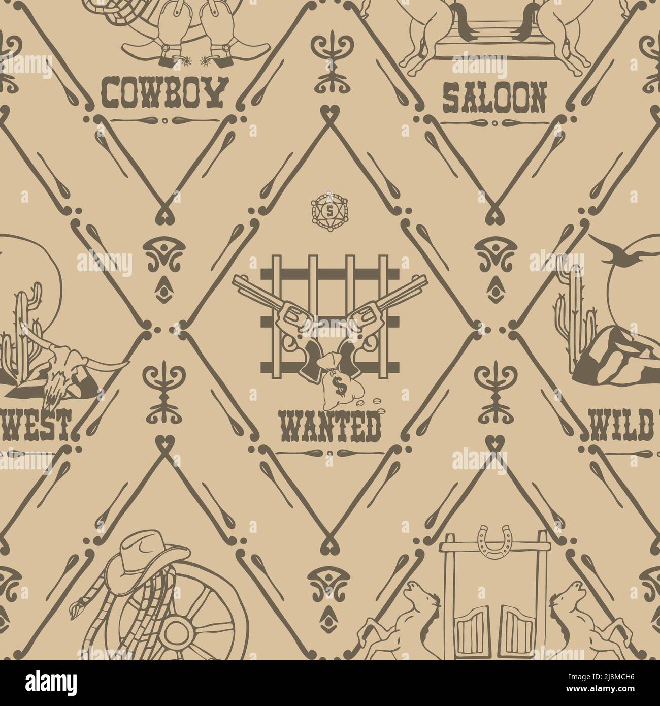 43 Vintage Cowboy Wallpaper  WallpaperSafari
