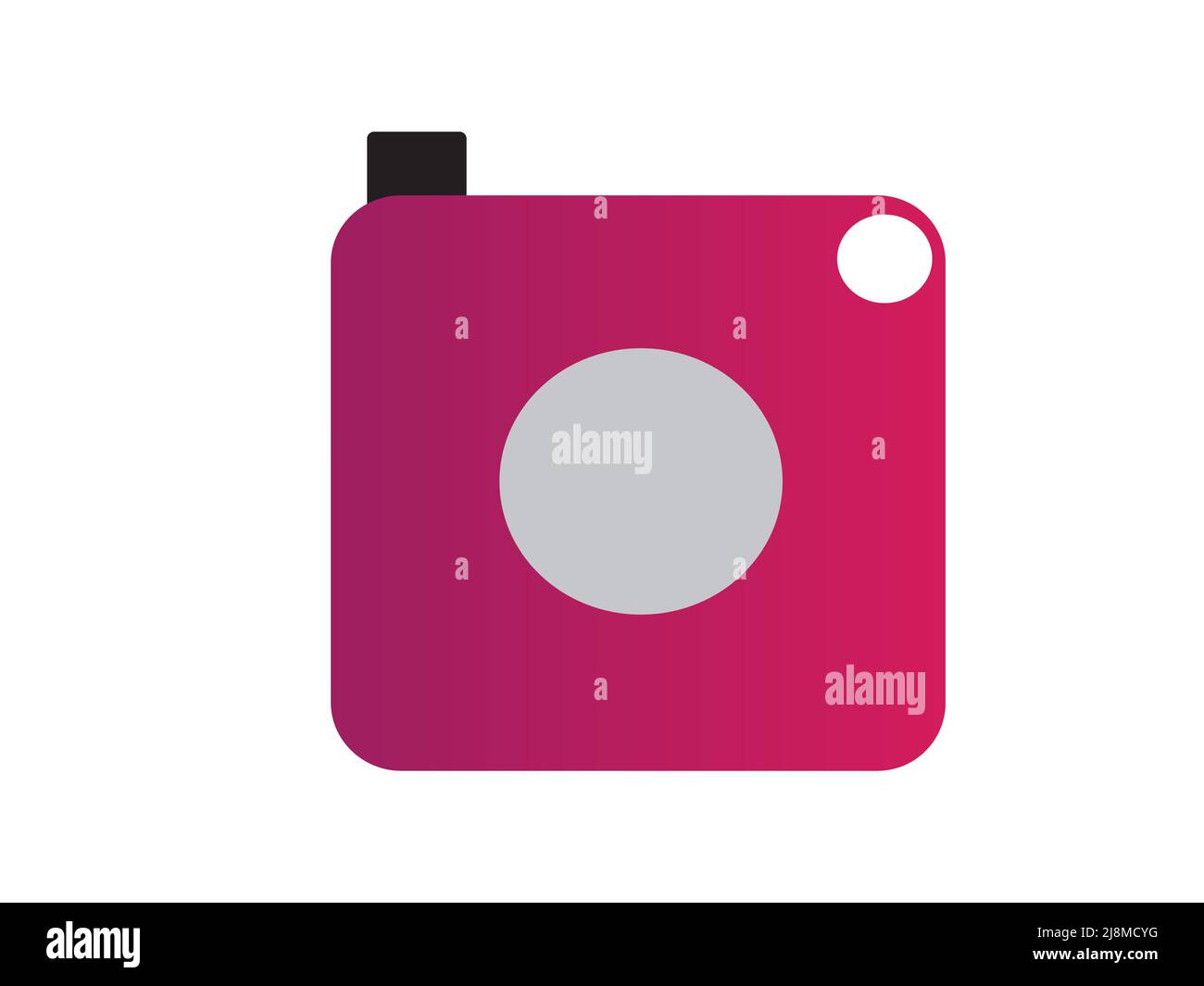 Camera Logo. Camera Icon Isolated on white background Stock Photo - Alamy