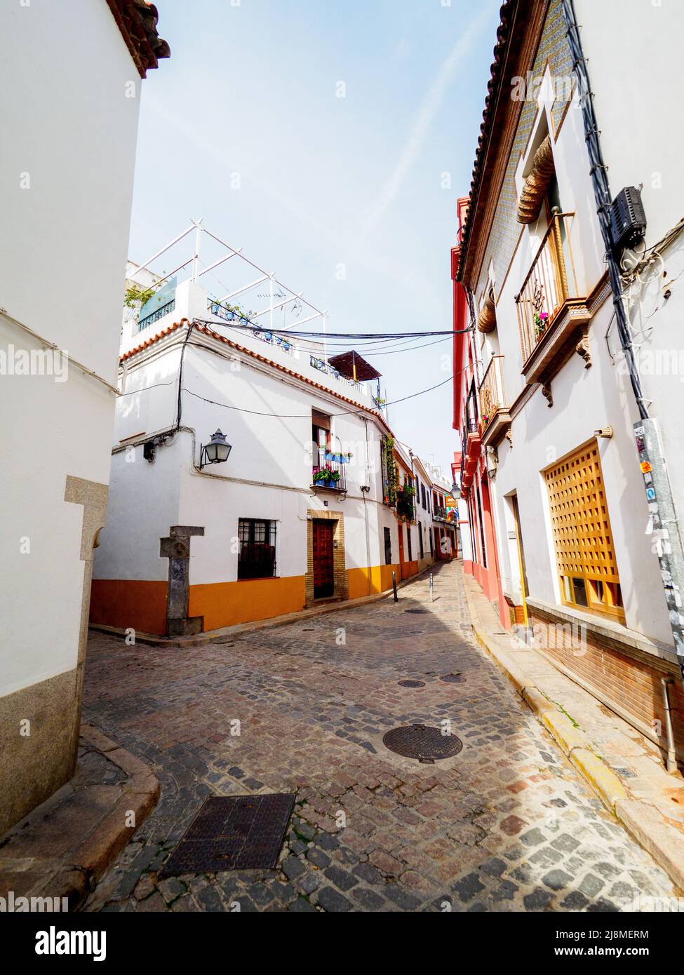 Street in the San Basilio area - Cordoba, Spain Stock Photo