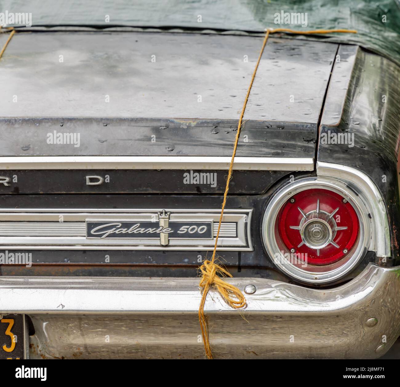 Detail image of a 1964 Ford Galaxie 500 Stock Photo
