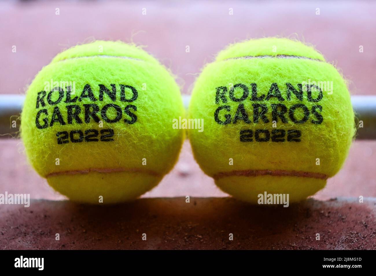 Illustration of the official balls during the Qualifying Day two of