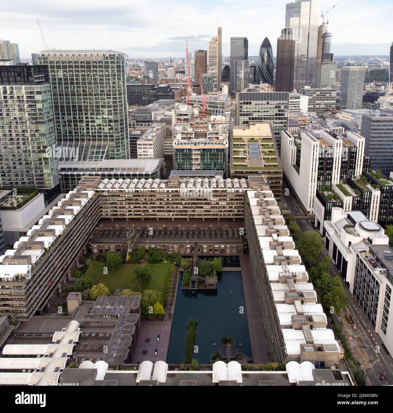 Barbican Centre and Barbican Estate, City of London Stock Photo - Alamy
