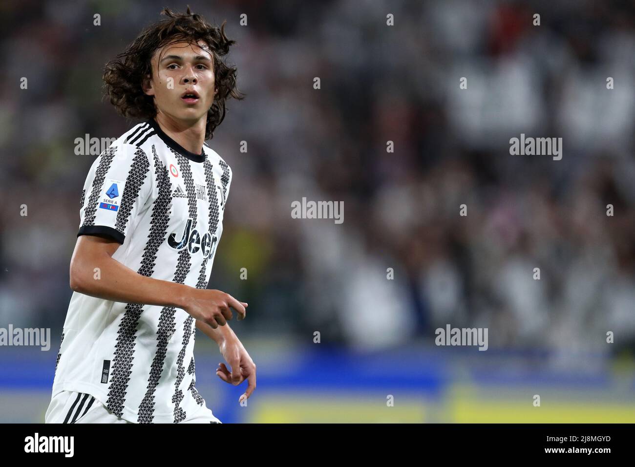 Turin, Italy. May, 16 2022, Martin Palumbo of Juventus Fc  looks on during the Serie A matchbetween Juventus Fc and Ss Lazio at Allianz Stadium on May, 16 2022 in Turin, Italy. Stock Photo