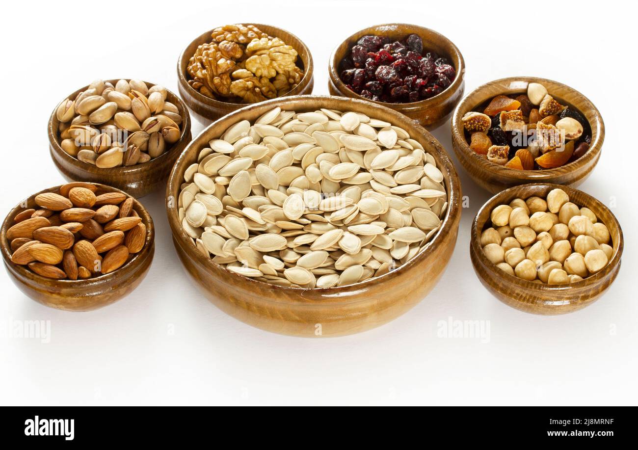 mixed nuts and dried fruits Stock Photo Alamy