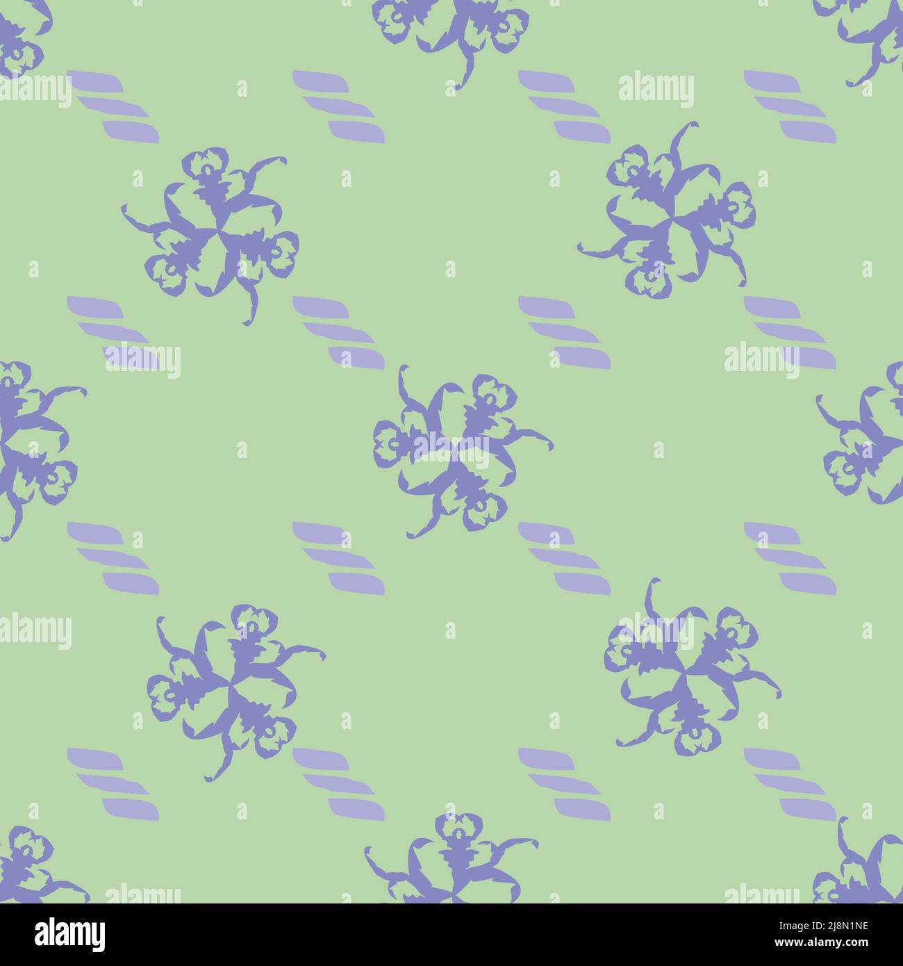 Background with a graceful pattern Stock Vector