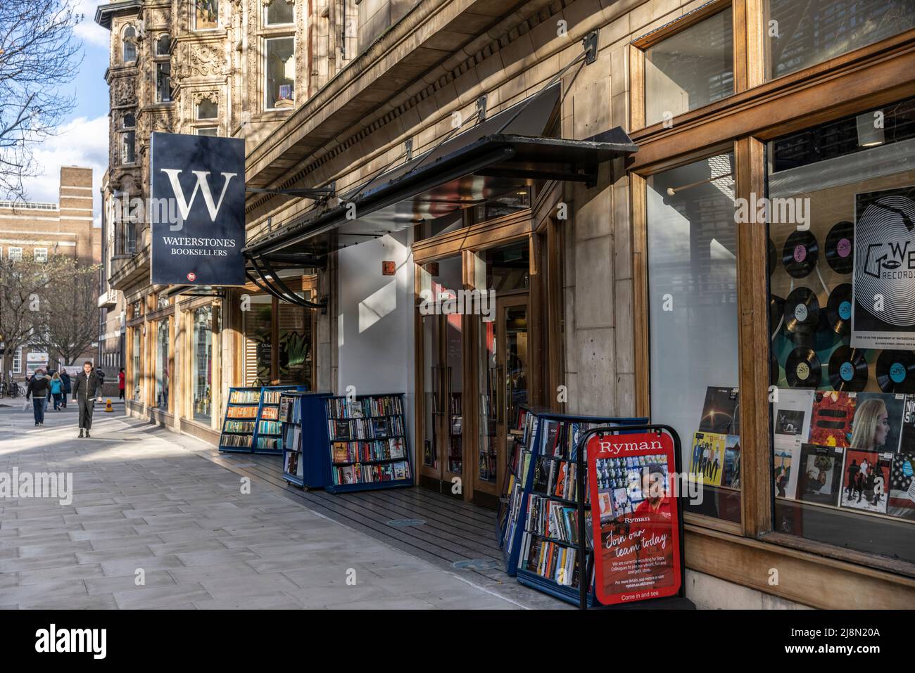 Waterstones Bookstore on Gower Street, London, England, UK Stock Photo