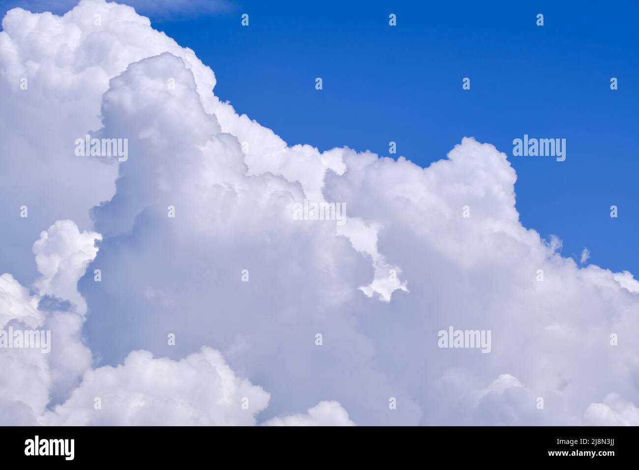 Detail of imposing dramatic clouds of the Andean skies, cumulonimbus ...