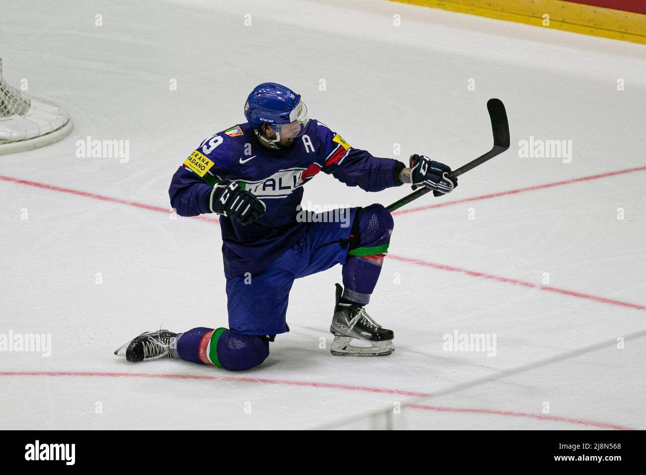 Ice Hall, Helsinki, Finland, May 17, 2022, GOAL PETAN Alex (Italy