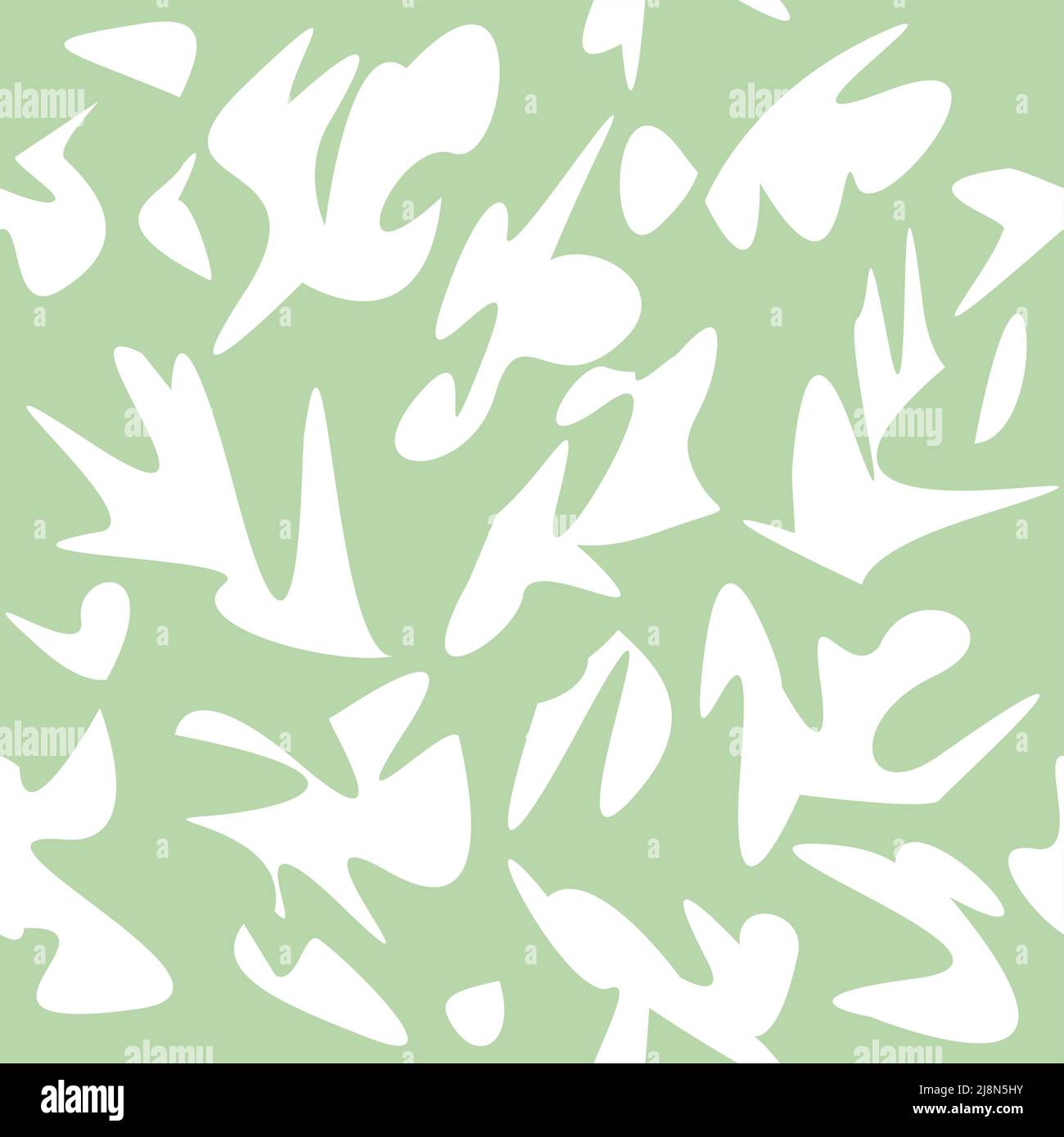 green background with pattern in abstract style Stock Vector Image ...