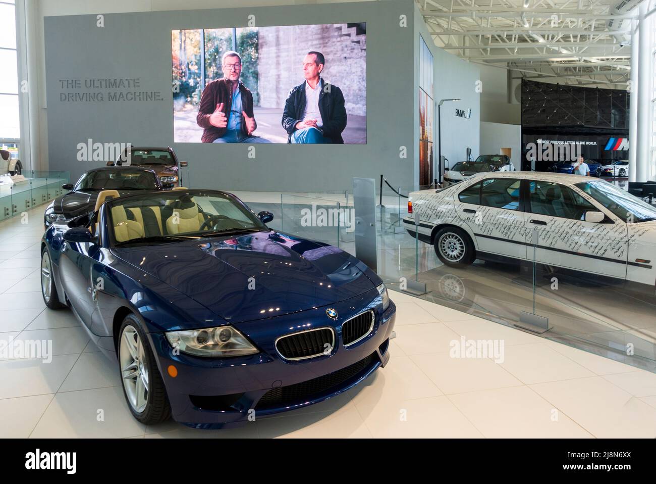 BMW Zentrum Museum in Greer Spartanburg county South Carolina Stock Photo Alamy