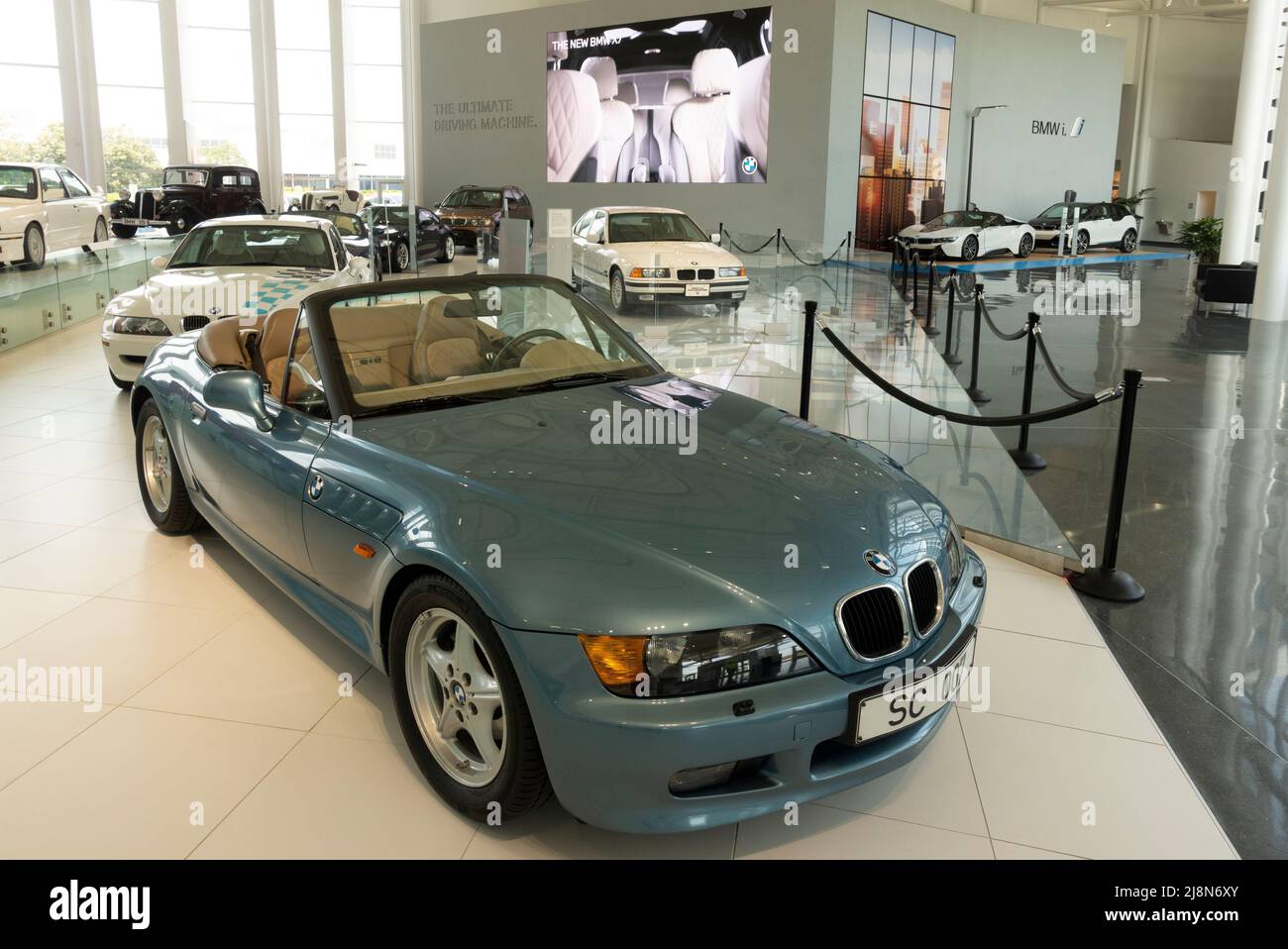 BMW Zentrum Museum in Greer Spartanburg county South Carolina Stock Photo Alamy