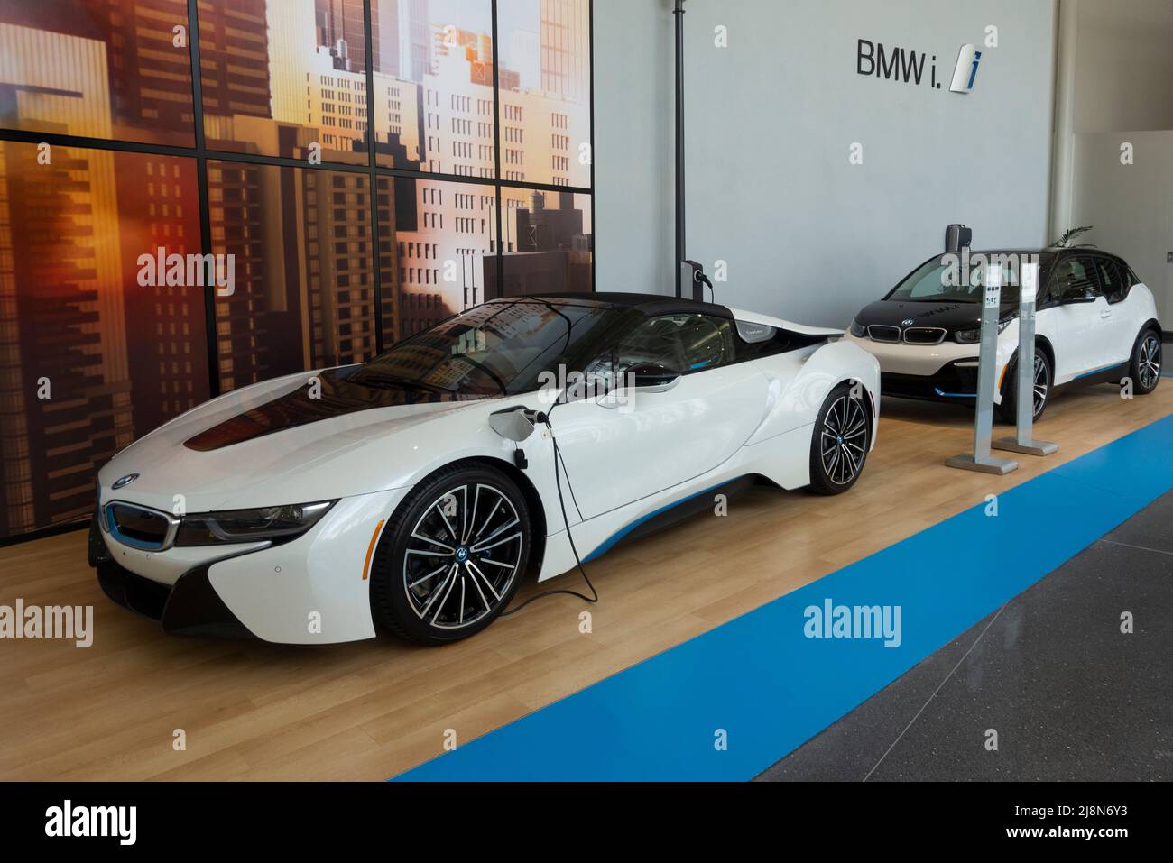 BMW Zentrum Museum in Greer Spartanburg county South Carolina Stock Photo Alamy