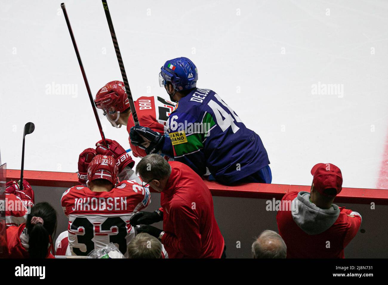 Ice Hall, Helsinki, Finland, May 17, 2022, BAU Mathias, JAKOBSEN Julian