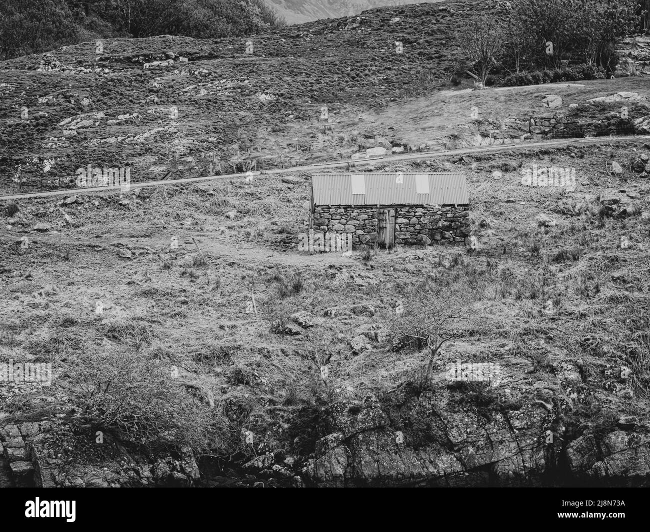 Protected areas of highland Black and White Stock Photos & Images - Alamy