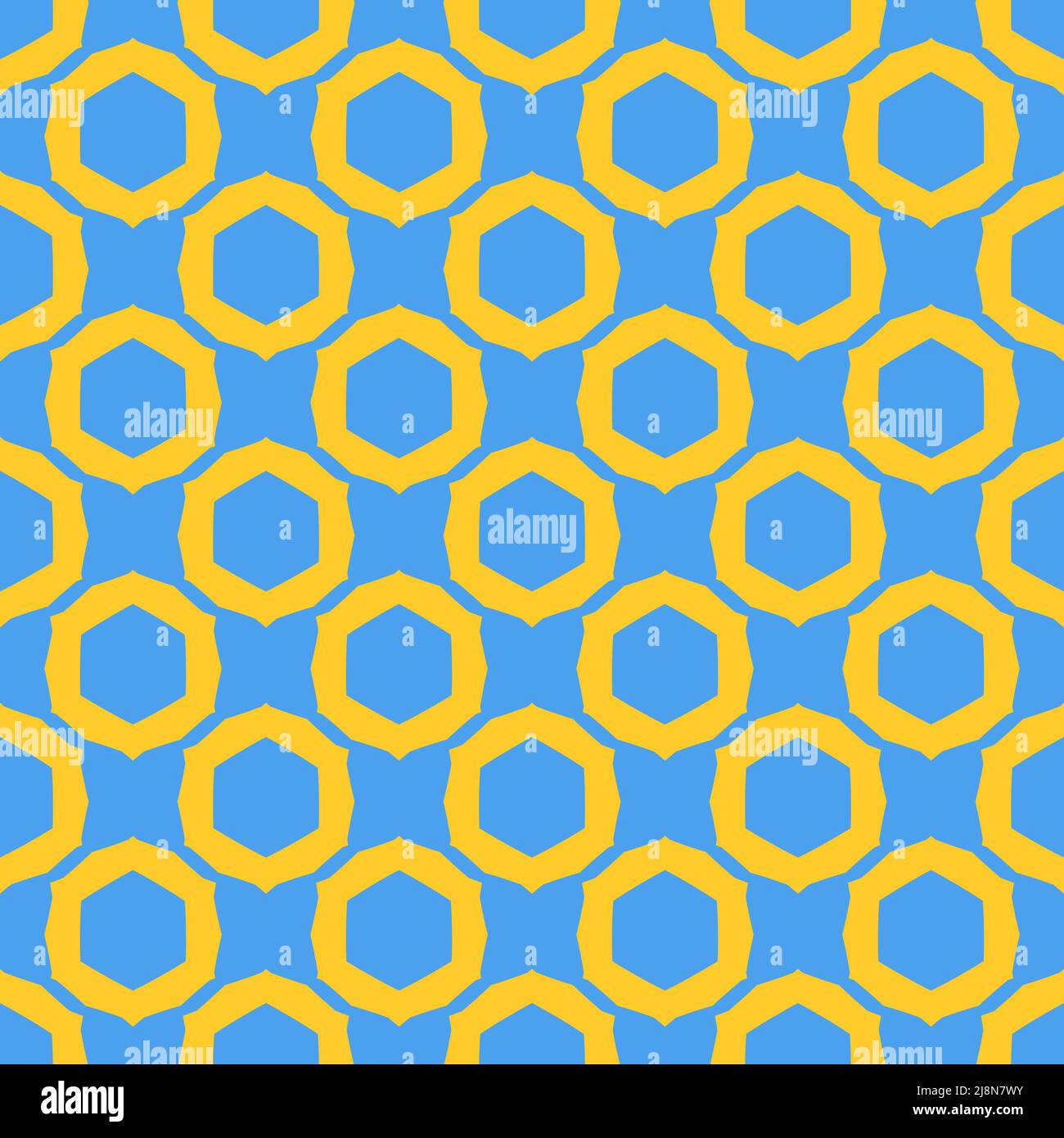 Seamless pattern with a graceful figures in geometrical style Stock Vector
