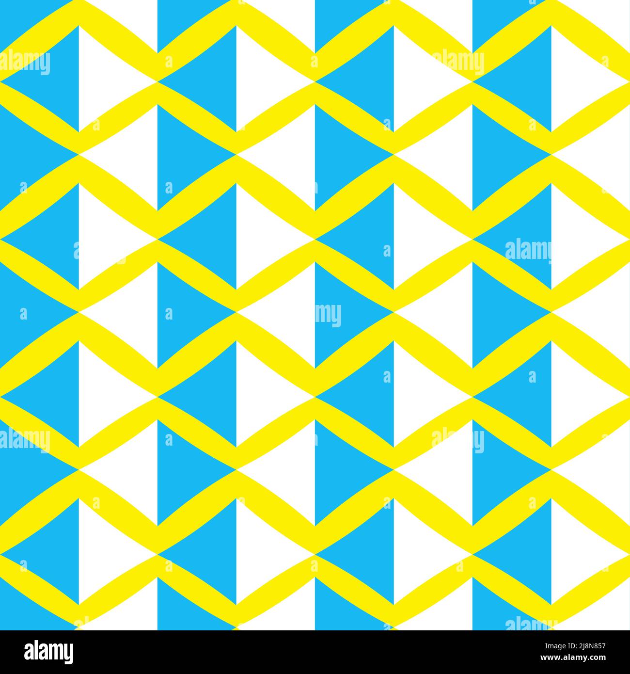 Seamless pattern with a graceful figures in geometrical style Stock Vector