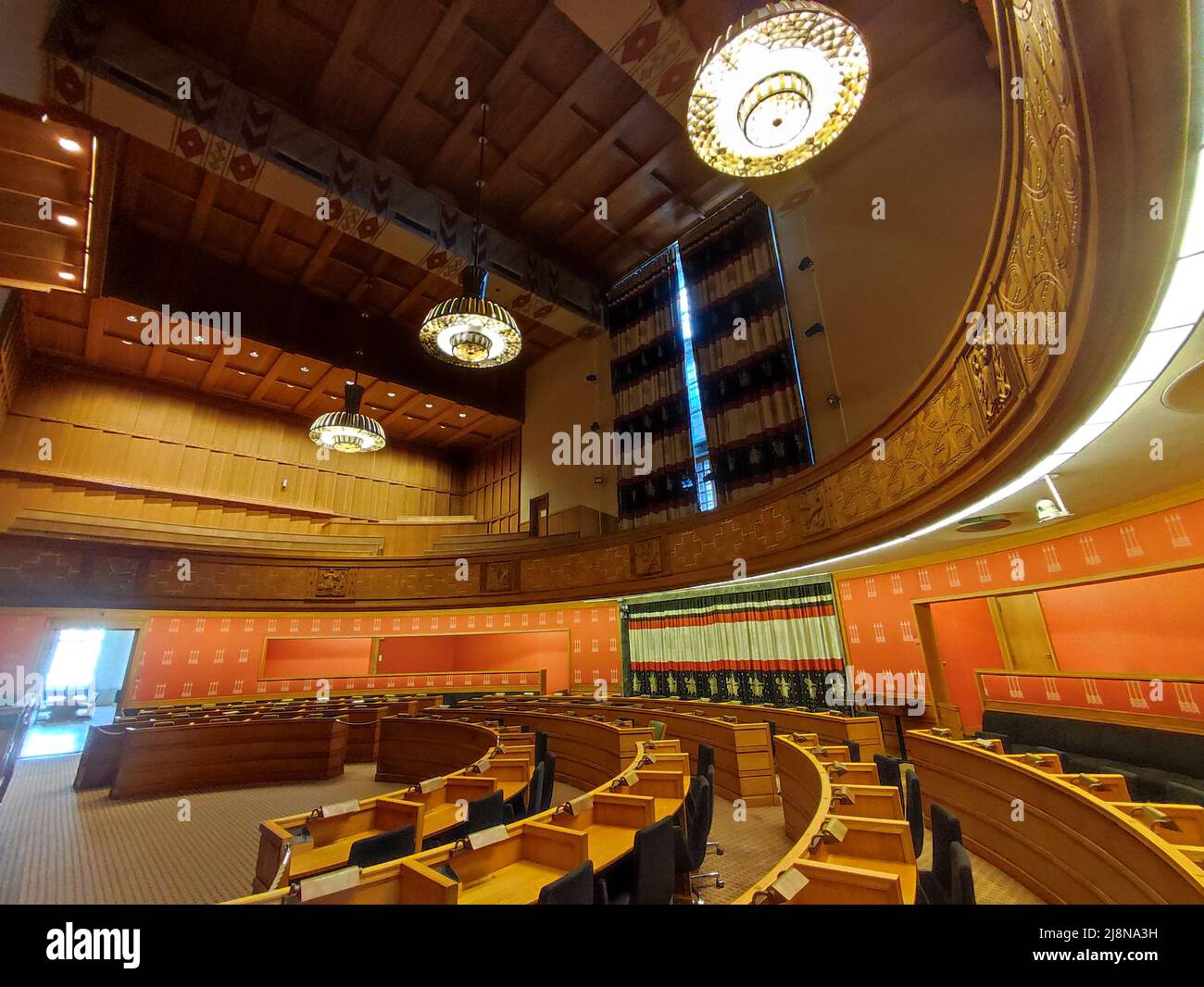 Oslo, Norway - 30 April 2022: The City Council Hall Stock Photo