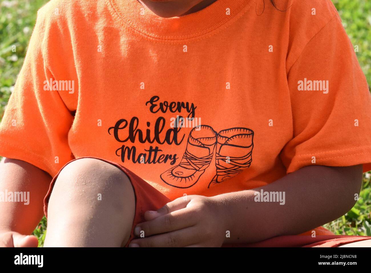 Every Child Matters, Indigenous Canada Stock Photo