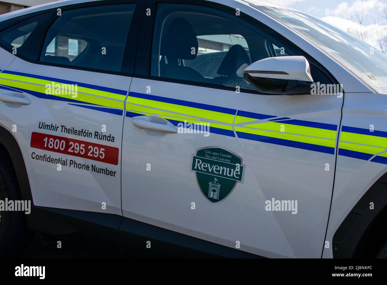 Customs car, Irish Customs and Tax, April,01,2022 Stock Photo Alamy