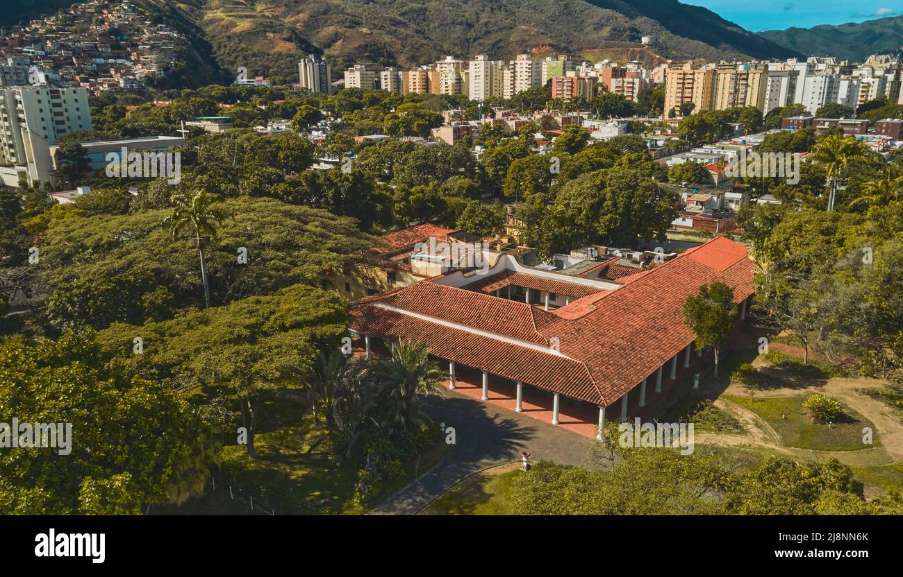 CARACAS, VENEZUELA , MAY 2022, Hacienda La Vega, a space declared a