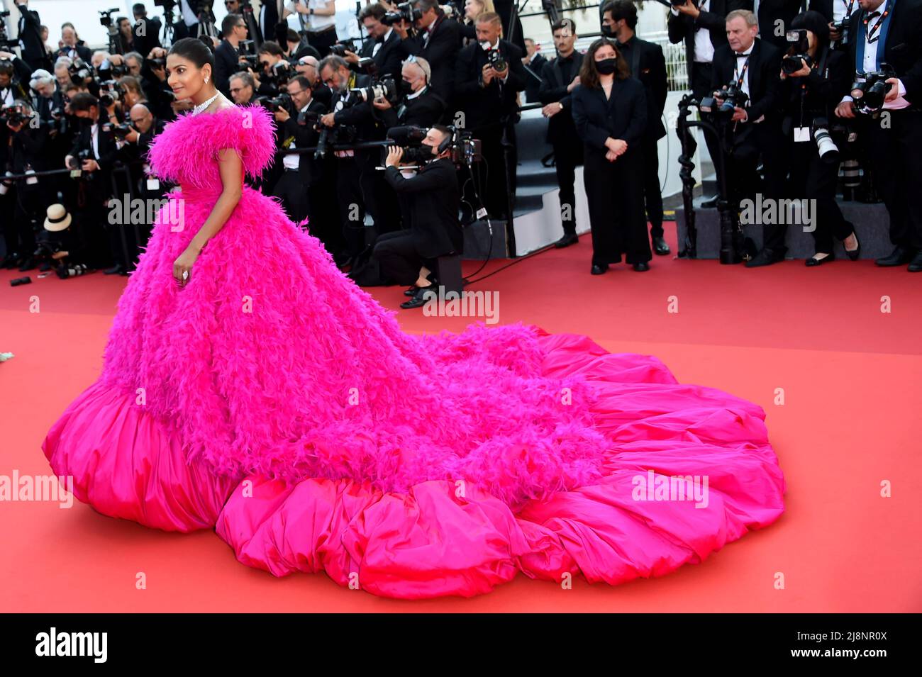 Cannes, France. 17th May, 2022. 75th Cannes film festival 2022, Red
